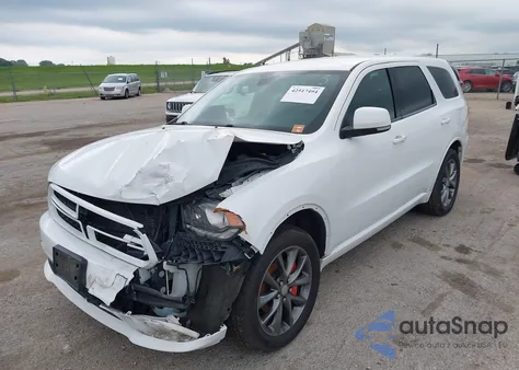 2017 Dodge Durango Gt Awd from USA, damaged, VIN 1C4RDJDG9HC719282
